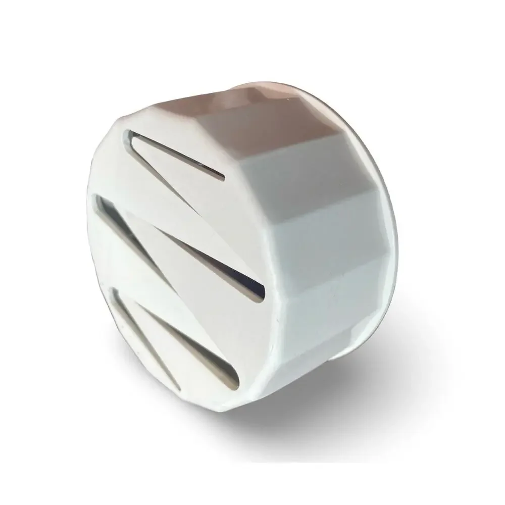 Pampered Chef Food Chopper Replacement Blade Guard White Plastic 3-Prong 2585 - Picture 3 of 10